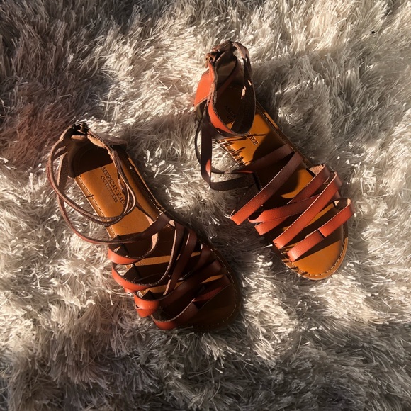 American Eagle Outfitters Shoes - American Eagle Brown Sandals